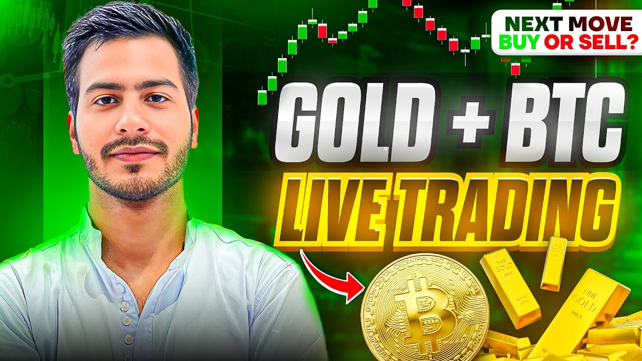 Live Crypto Trading | Bitcoin & Gold | 16 AUGUST